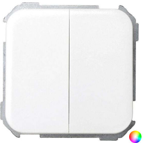 Interrupteur double ivoire Simon 31397-31 (1/3)