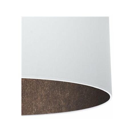 Suspension Tatiana 1xe27 Nickel/oxyde blanc Regx50x50 Cm