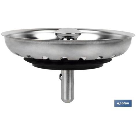 Grille Filtre Panier Vidange Goupille Métallique Ø80 mm