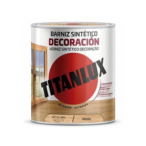 Vernis Synthétique Décoration Mat InColoro 4L Titanlux