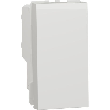 Interrupteur bipolaire 1 module 16A polaire SCHNEIDER NU316218 (1/5)