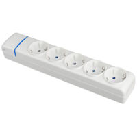 Solera Bandeau de prises 5 prises sans interrupteur 8005p 250 V 16 A