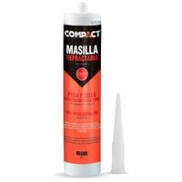 Mastic réfractaire résistant aux hautes températures et aux intempéries pour briques et métaux, noir (300 ml)