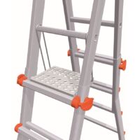 Gierre-D4009-Plataforma de trabajo para escaleras multifunción telescópicas