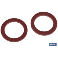 Rondelle en Fibre Rouge Plusieurs Dimensions Isolante et de scellement
