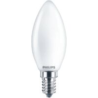 Ampoule bougie LED PHILIPS E14 4,3 W 470 lm 4000 K lumière du jour
