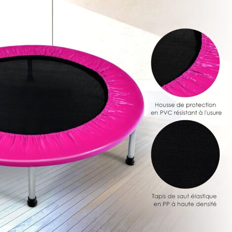Tapis De Trampoline De Remplacement Pour Cadre De 3 Mètres - Diamètre 262 Cm, 60 Anneaux En Polypropylène Résistant