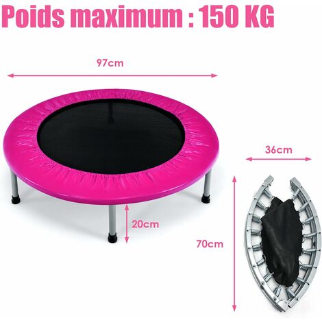 Trampoline met een diameter van 100 cm en kleiner kopen? Kijk snel! | | kindertrampoline, peutertrampoline, kleine trampoline