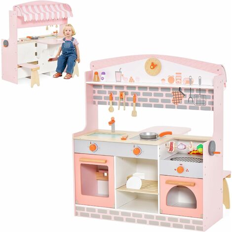 Cuisine enfant multi colorée - kitchenette jouet pour fille - Jeu