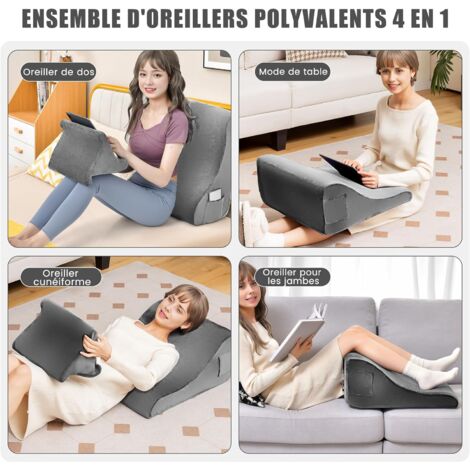 Oreiller ergonomique - Confort au lit - Dos / Hanches - Besoins