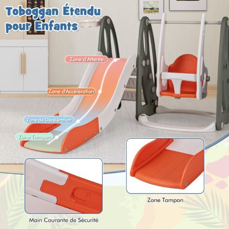 Tobbogan Et Balancoire Pour Enfants 4 En 1 Avec Panier De Basketball Balancoire Portique Escalade Toboggan Aire De Jeu 92381685 Tobbogan Et Balancoire Pour Enfants 4 En 1 Avec Panier De Basketball Balancoire Portique Escalade Toboggan Aire De Jeu 92381685