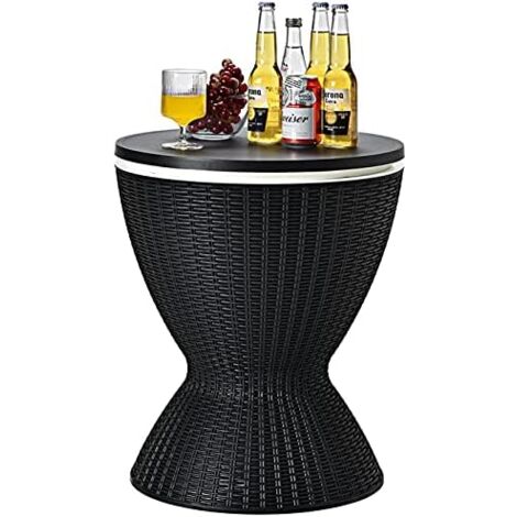 GOPLUS Seau A Glace 3 En 1 Reglable En Hauteur Avec Bouchon De Vidange Table De Refroidisseur De Glace 30l En Pp Et Rotin Imit Table De Jardin Avec Bassine Glaons Pour Plage485 X 82 575cm 40877864 GOPLUS Seau A Glace 3 En 1 Reglable En Hauteur Avec Bouchon De Vidange Table De Refroidisseur De Glace 30l En Pp Et Rotin Imit Table De Jardin Avec Bassine Glaons Pour Plage485 X 82 575cm 40877864