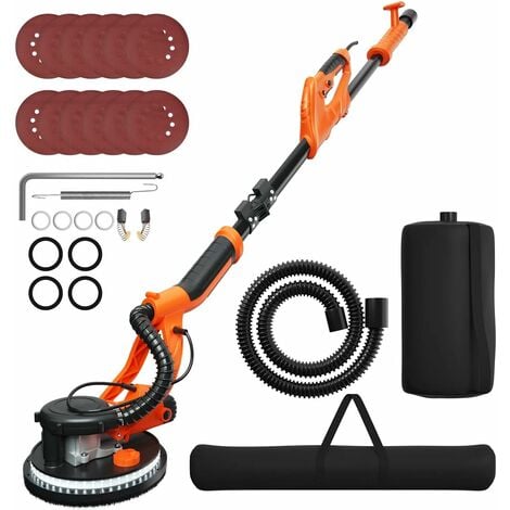 GOPLUS Ponceuse Girafe Ø 225mm 750W 1500RPM Vitesses Reglables