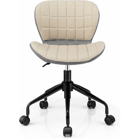 Devoko Chaise de Bureau Ergonomique - Charge maximale : 150 kg - Chaise  pivotante Confortable en Maille avec Appui