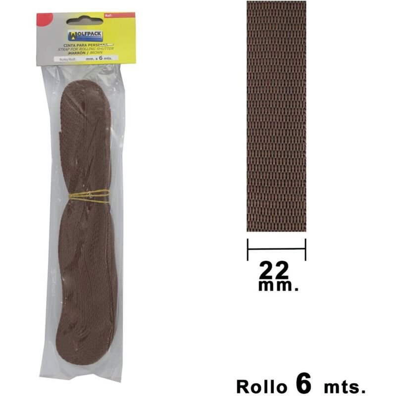 Nastro Passamano In Poliestere Marrone 18m X 1.2cm Per Orli E Cuciture Bordo