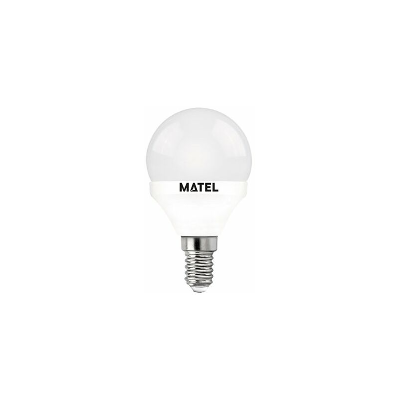 Lampadina LED a bulbo C37, Attacco E14, Potenza 4,9 W, Luce Bianca Neutra -  Lampadine