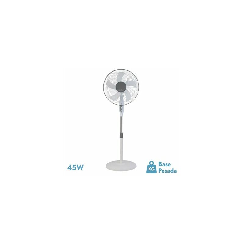 Ventilatore A Colonna Oscillante 122cm Diametro 40cm Colore Bianco DCG  VE1625