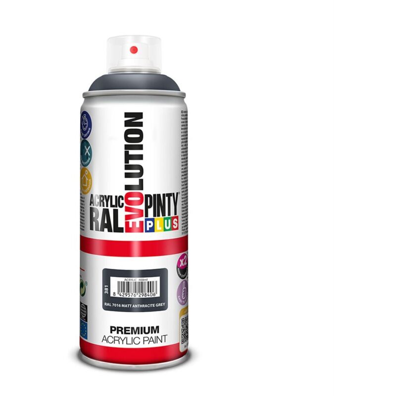 Dark Gray White Acrylic Spray Paint Non - Lifting Primer Coatings - Foto 10