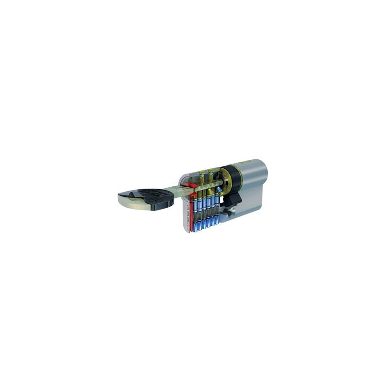 Cilindro di alta sicurezza TESA TX85 35x35 LN R15 camma lunga