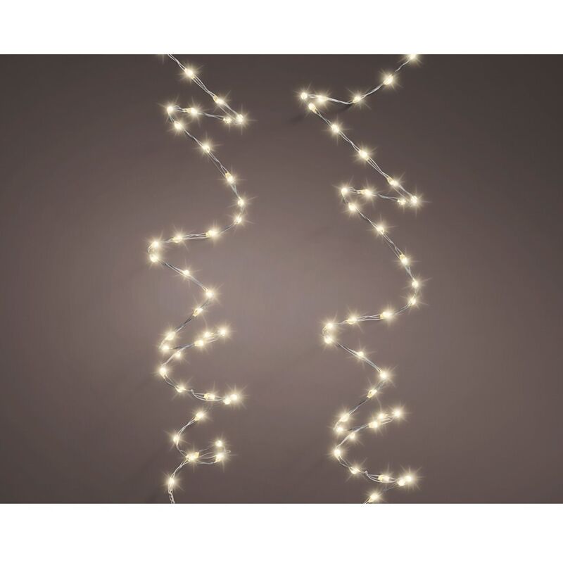 Lumineo Ghirlanda di natale luci Micro LED per esterno D38x8 cm