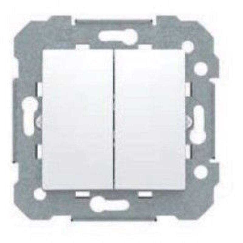Presa Doppia Con Interruttore Bianco – 13 A, Unipolare, 230 V AC – Standard BS1363 – 1 Unità