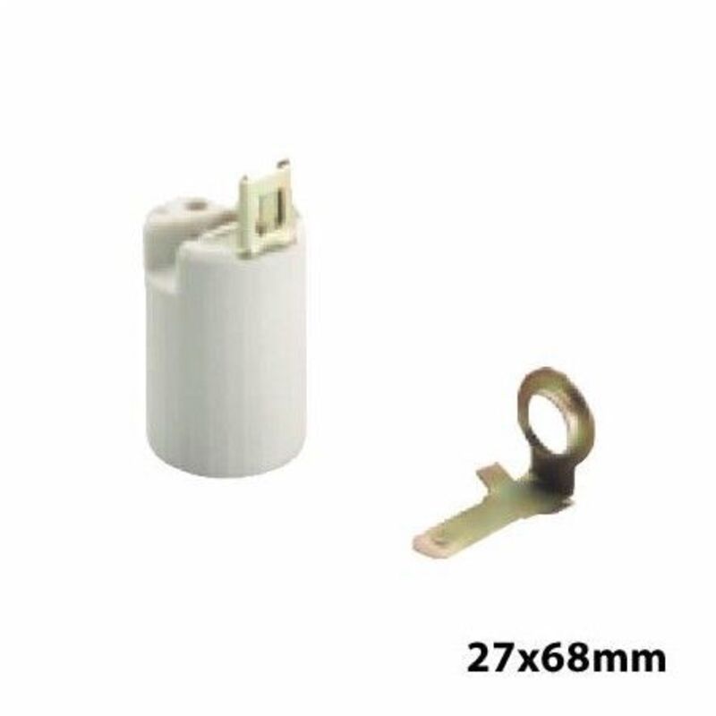 FTVOGUE 10 Tubi Portacandele E14 In Ferro – Bronzo Verde, 25x80mm, Per Lampadari E Candelabri