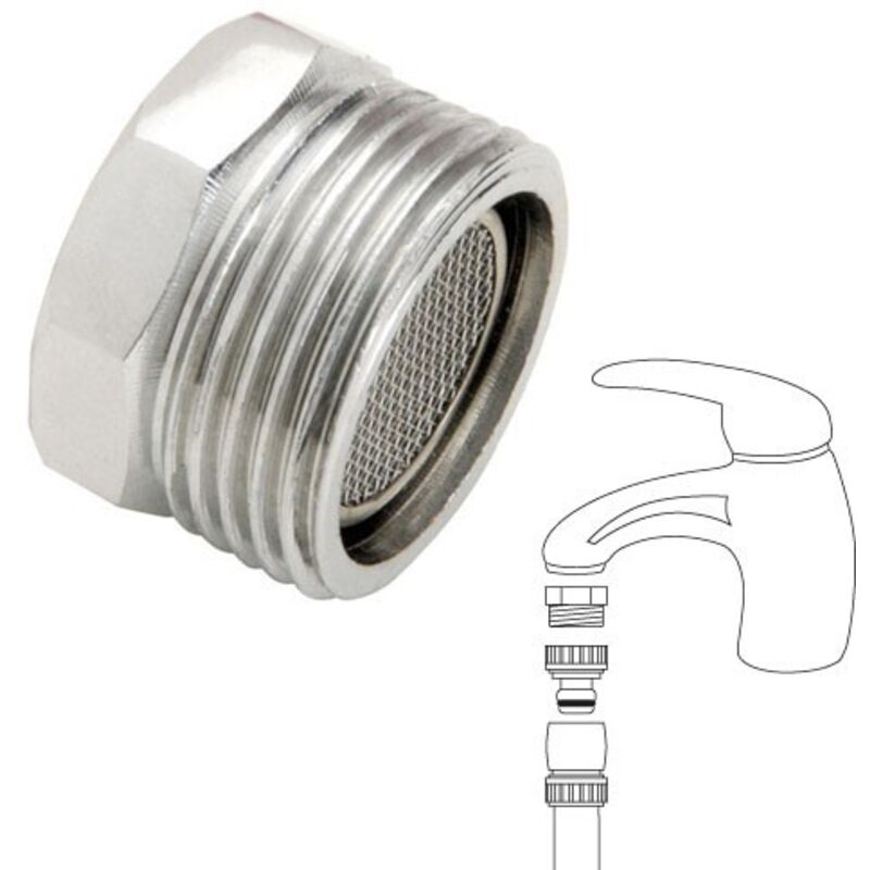 RACCORDO ADATTATORE FEMMINA M22/1MX3/4 - Leroy Merlin