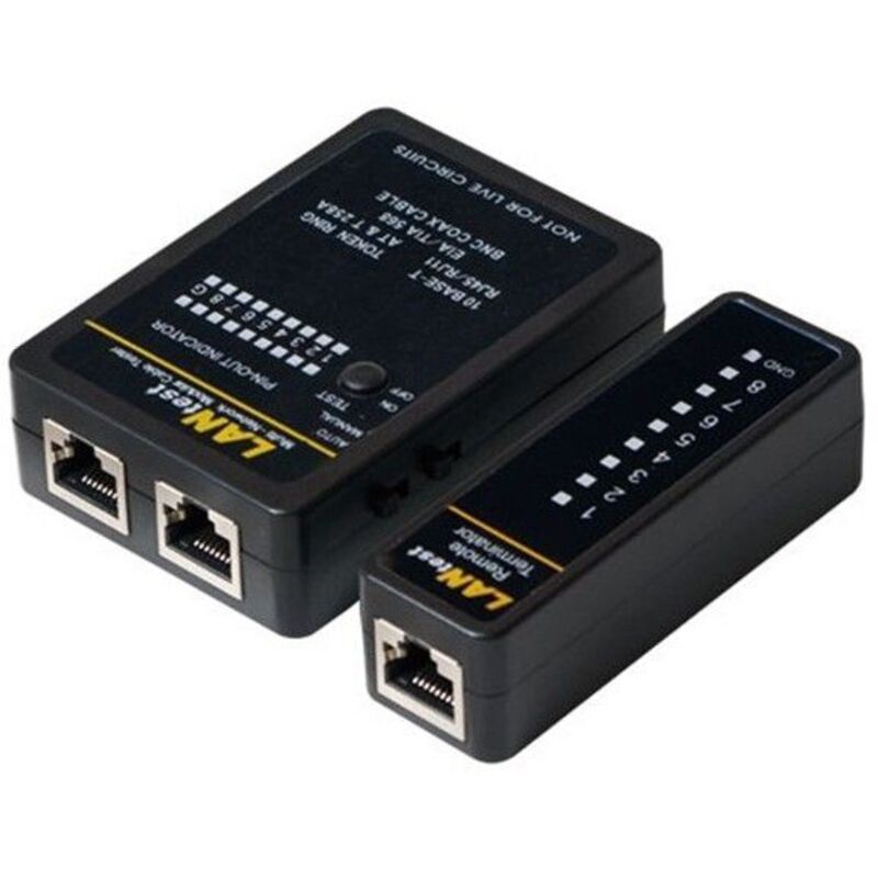 4-in-1 Cable Tester (RJ45 + USB + RJ11 + BNC