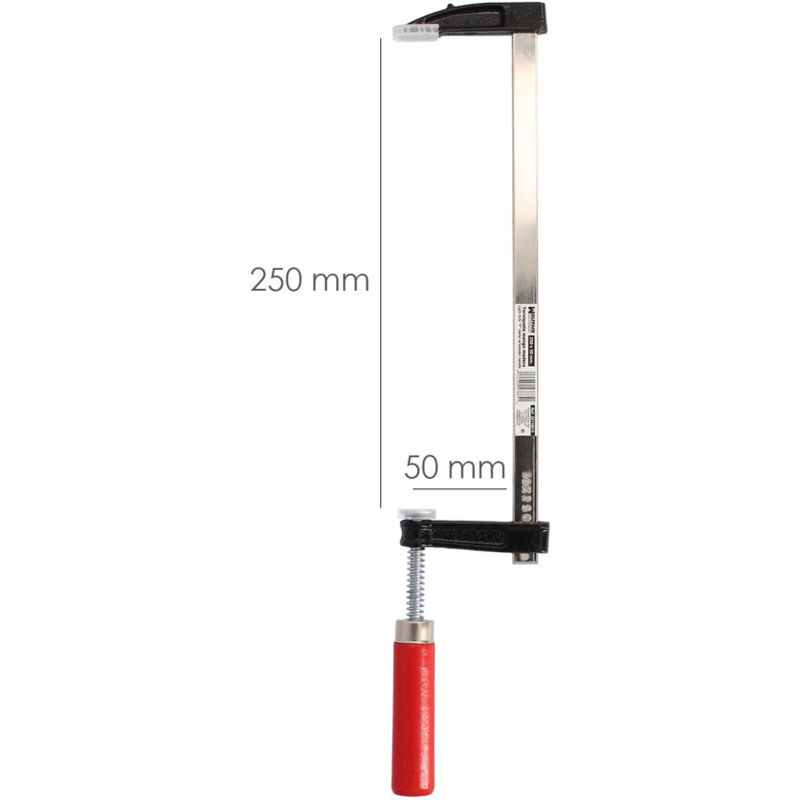 Morsetto di tipo C per la lavorazione del legno Morsetto da tavolo per carichi pesanti Cerchio regolabile 10-57mm Taglio Foratura Supporto fisso Clip di fissaggio hardware  13