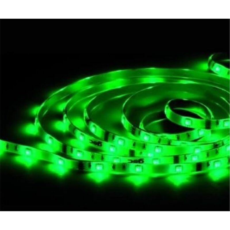 Lampadina LED colorata, 1 watt, verde, rivestimento trasparente Ø60 
