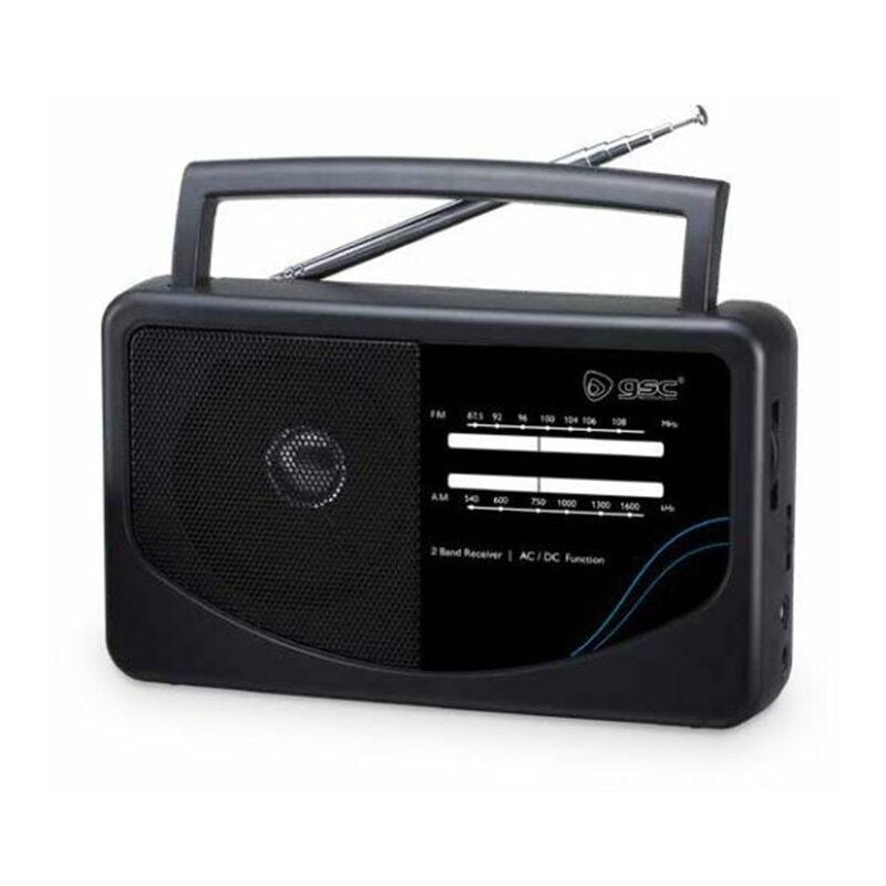 Radio AM/FM, radio tascabile, radio portatile USB, con cuffie Lettore  musicale