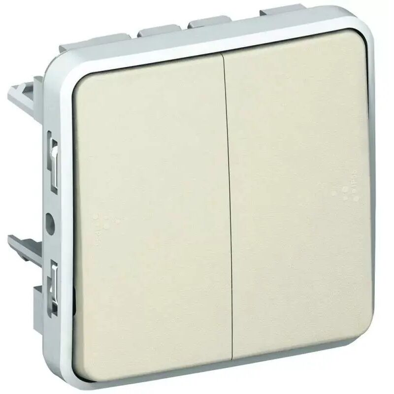Legrand 068143 Otturatore Per Placche Céliane - Bianco, Meccanismo Per Funzione Attesa, Compatibile Con Supporti Batibox
