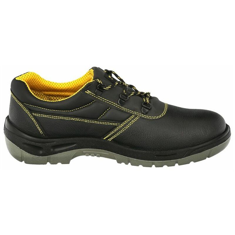 Scarpe antinfortunistiche S3 Black Leather Wolfpack Nº 43 (Paio)