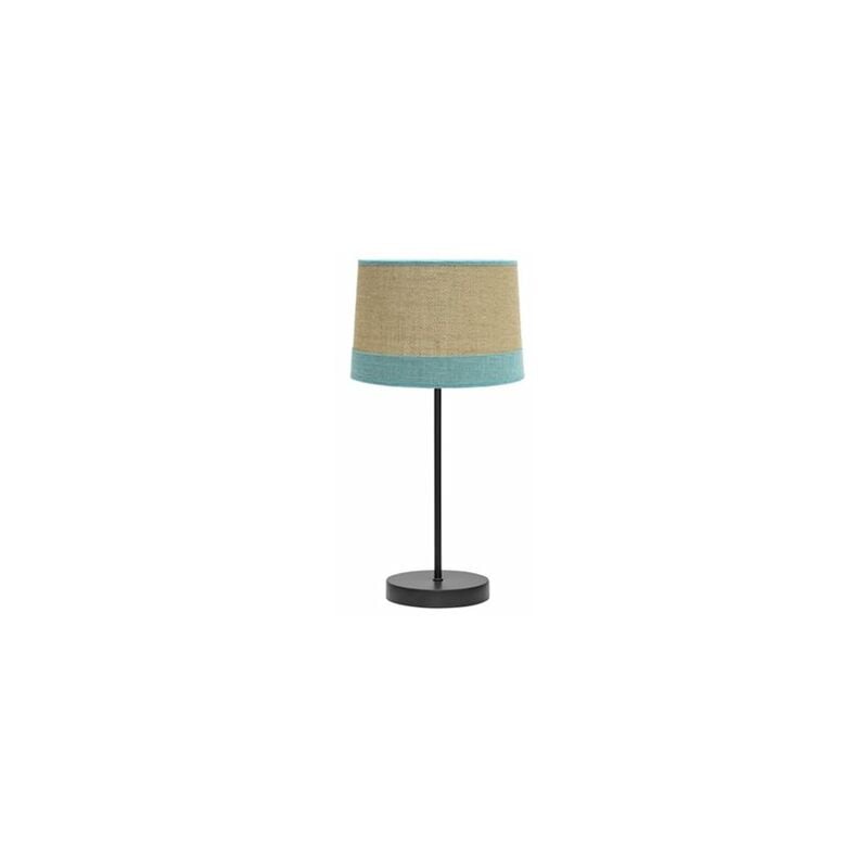 Lampada da Tavolo Grande Natalia 1xe27 Pelle/sacco-beige 62x30x30 Cm