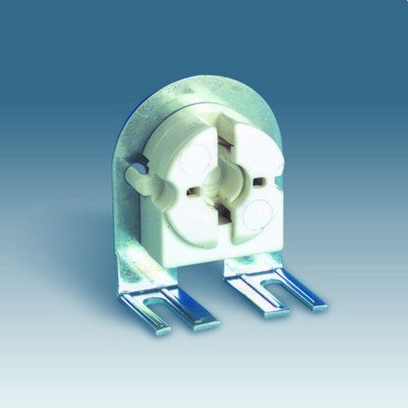 Aexit - 8 Portalampada T8 G13-F41F, Bianchi, AC 500V 2A, Per Lampade Fluorescenti - 4