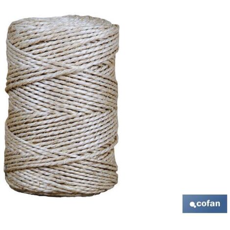 Bobina Sisal Pita 2 estremità 750 gr naturale