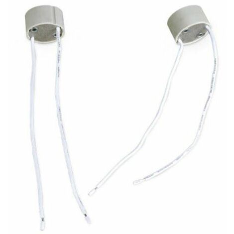 PORTALAMPADA PER FARETTI LED GU10 220V CON CAVI