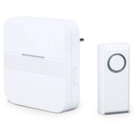 WIRELESS CORDLESS MAINS PLUG IN DOOR BELL DOOR CHIME 26 CHIMES 100M