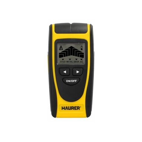 MAURER Rivelatore di materiale da parete de. Multifunzionale Trova metalli, legno, cavi, tubi. Display LCD.