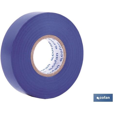 Nastro Isolante 180 Micron Blu 19mmx20 Metri