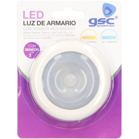 Luce per scale a LED Maclean, con rilevatore di movimento, temp. 4000K