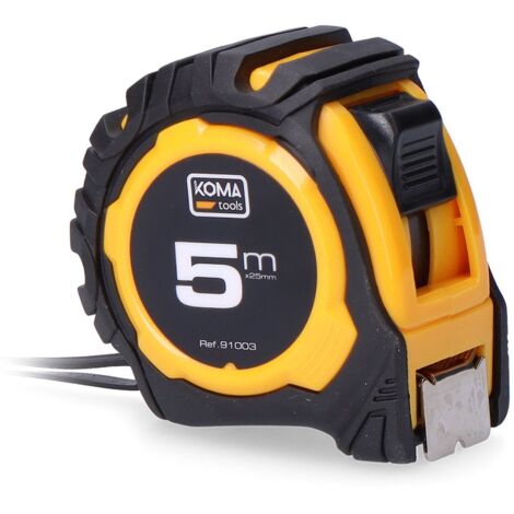 Metro A Nastro Tajima G5P50MY - 5 Metri, 25mm, Antiurto, Nero