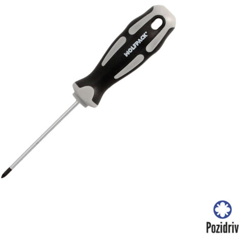 Cacciavite Pozidriv in acciaio S2 - PZ 0 x Ø 3,0 x 75 mm (1/5)