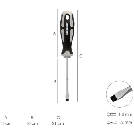 1257LP 2,0 | Cacciave di precisione A taglio 2 mm BETA, lungh. lama