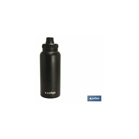 Borraccia per sport estremi nera 550ml