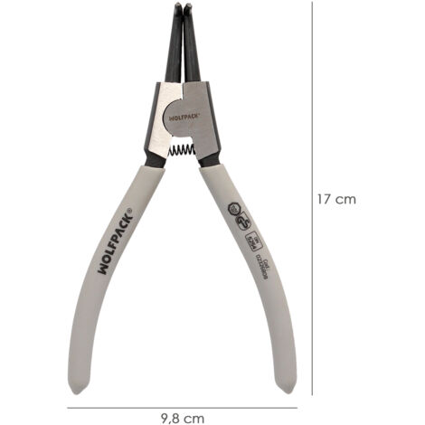 Pinza Professionale Per Bordi Curvi Triangle 50 489 16 02 - Acciaio Inox Lavabile - 2