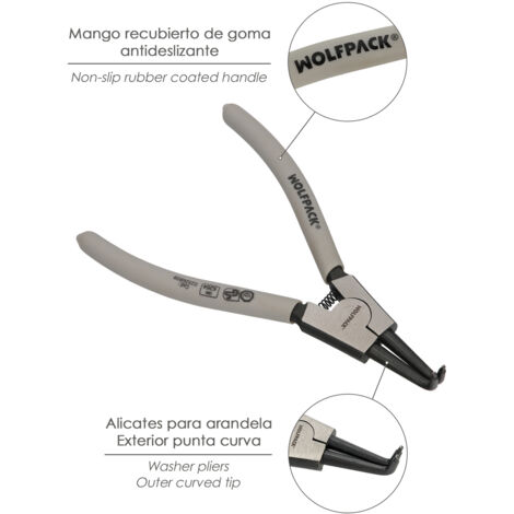 Kit Rondelle Di Ritenuta Esterne A C In Acciaio Inox DIN 6799, Misure 1,2mm - 15mm