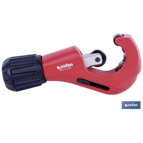 Tagliatubi a 4 rulli con bava da 3-35 mm