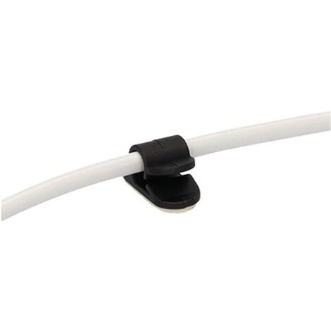 10 Fascette Fermacavi Per Auto – Clip Ferma Tubi E Cablaggi, Diametro 11 Mm, Colore Nero, Facili Da Installare