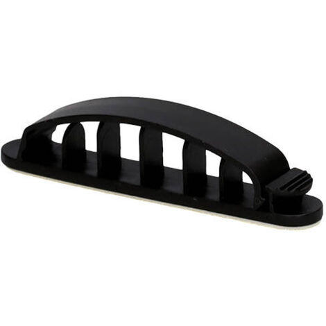 Intervisio Fermacavo Autoadesivo, 100 Pezzi, Dimensioni 19 Mm X 19 Mm